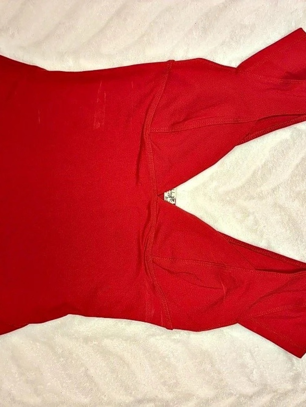 Free People Just Getting Started Muscle Tank Red